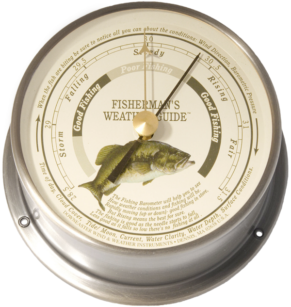The Downeaster Fishing Barometer- "Freshwater Series", 3063