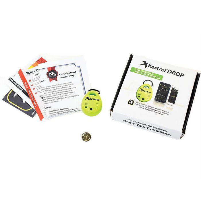 Weather Scientific Kestrel DROP D2AG Livestock Heat Stress Monitor Kestrel