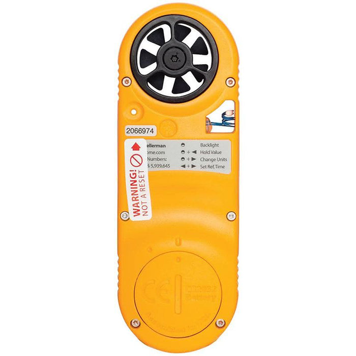 Weather Scientific Kestrel 2500 Weather Meter Kestrel rear view