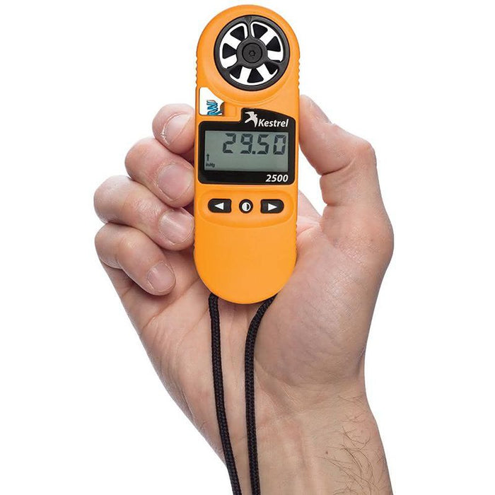 Weather Scientific Kestrel 2500 Weather Meter Kestrel handheld with lanyard