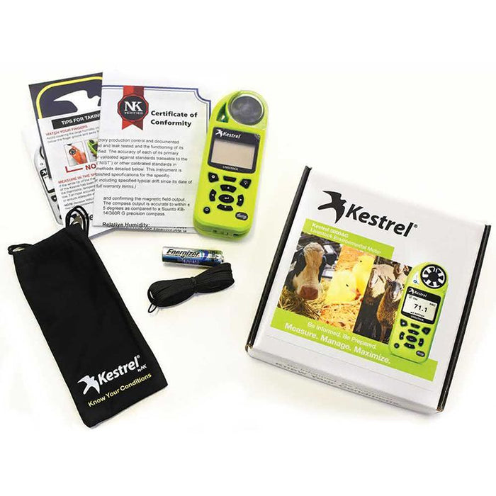 Weather Scientific Kestrel 5000AG Livestock Environmental Meter Kestrel