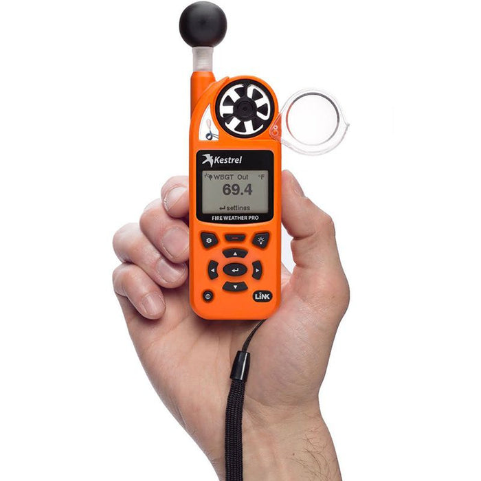 Weather Scientific Kestrel 5400FW Fire Weather Meter Pro WBGT with LiNK Compass & Vane Mount Kestrel
