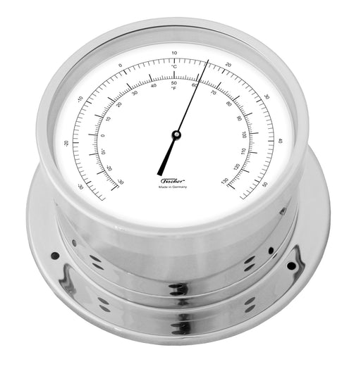 Weather Scientific Fischer 103T | Chrome Plated Thermometer Fischer