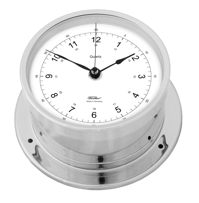 Weather Scientific Fischer 103U | Chrome Plated Quartz clock Fischer