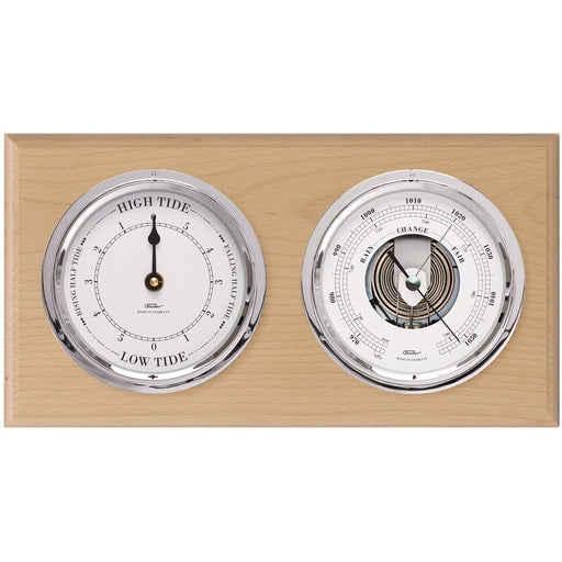 Weather Scientific Fischer 1486 Weather station Tide Clock and Barometer profile