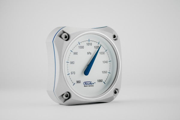 Weather Scientific Fischer 1590B | Cockpit Barometer Silver Edition Fischer
