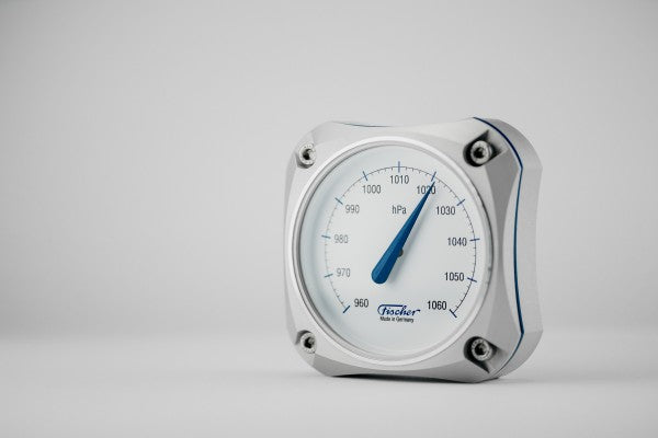 Weather Scientific Fischer 1590B | Cockpit Barometer Silver Edition Fischer