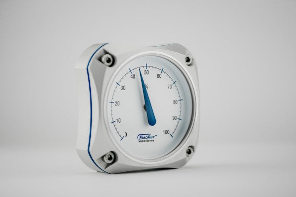 Weather Scientific Fischer 1590H | Cockpit Hygrometer Silver Edition Fischer