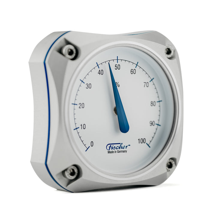 Weather Scientific Fischer 1590H | Cockpit Hygrometer Silver Edition Fischer