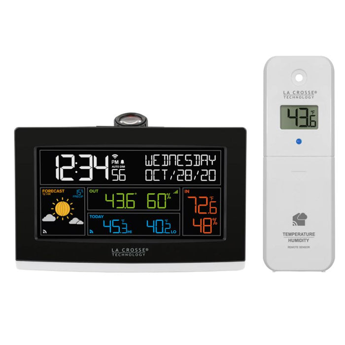 Weather Scientific LaCrosse Technology VA1 Wi-Fi Projection Alarm Clock LaCrosse Technology