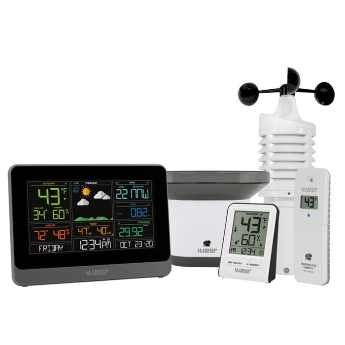 Weather Scientific LaCrosse Technology Complete Personal Wi-Fi Weather Station 328-10618V2 LaCrosse Technology