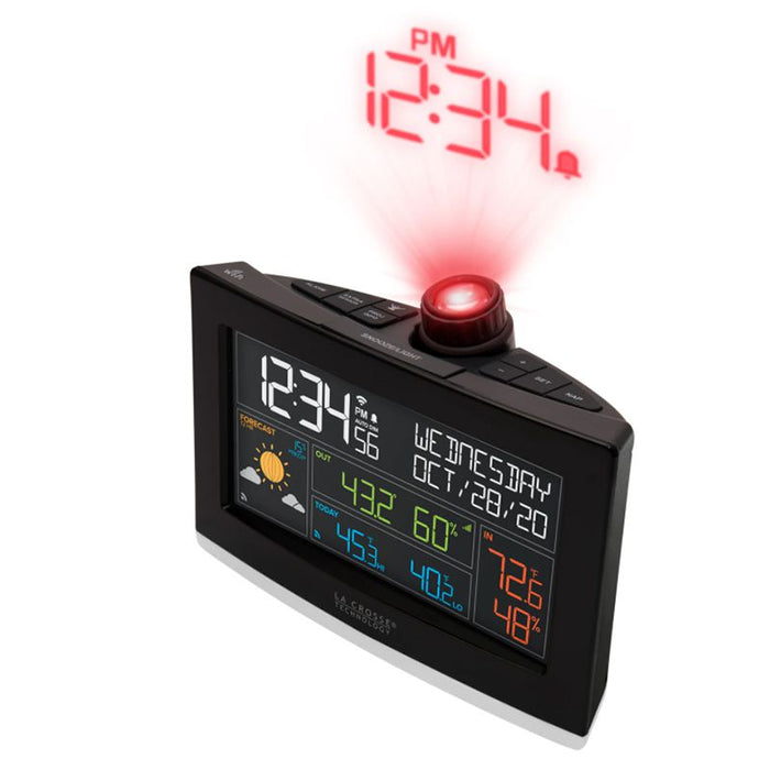 Weather Scientific LaCrosse Technology VA1 Wi-Fi Projection Alarm Clock LaCrosse Technology