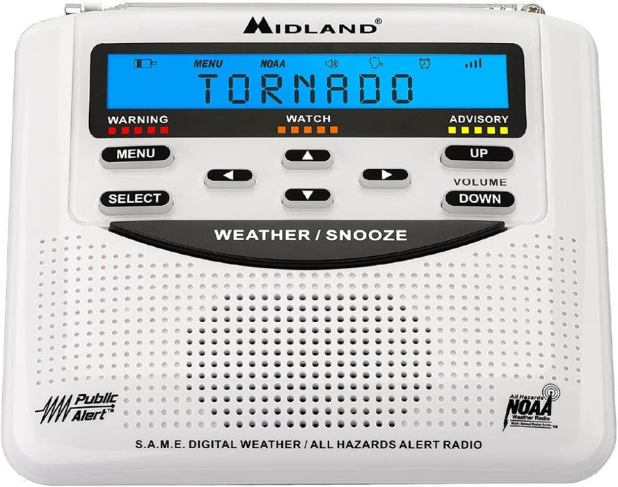 Weather Scientific Midland WR120 NOAA Weather Alert Radio Midland