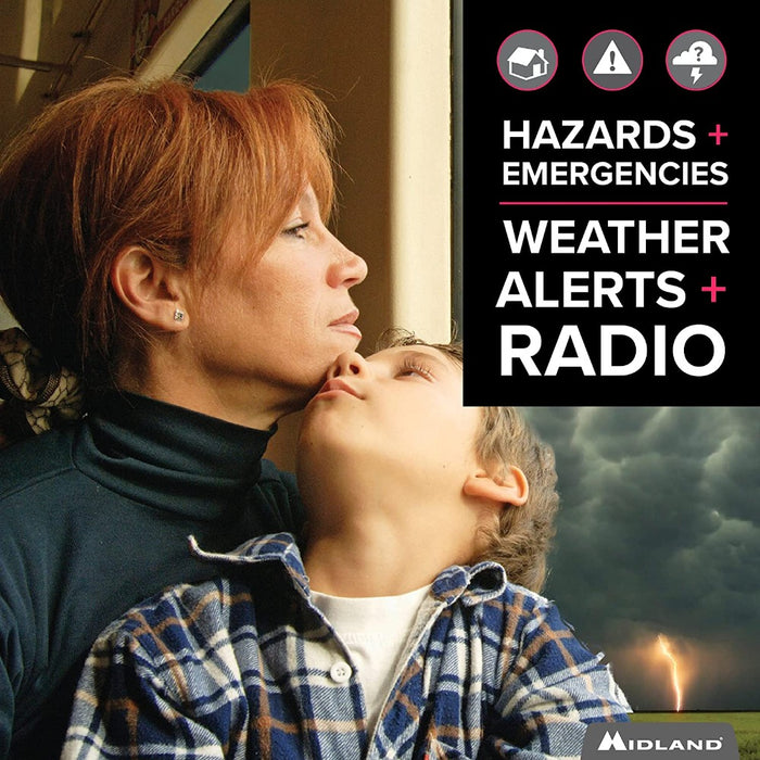 Weather Scientific Midland WR400 Deluxe NOAA Weather Radio Midland