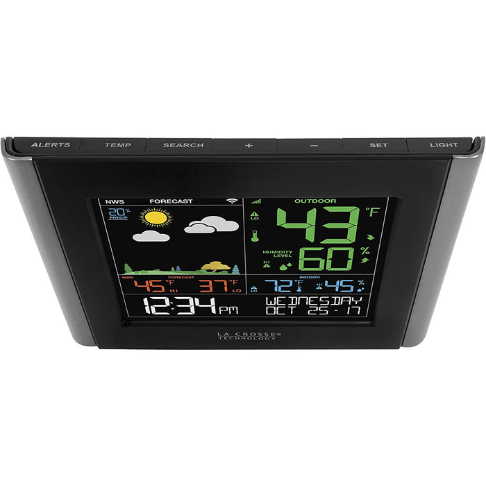 Weather Scientific LaCrosse Technology V10-TH Remote Monitoring Color Weather Station LaCrosse Technology