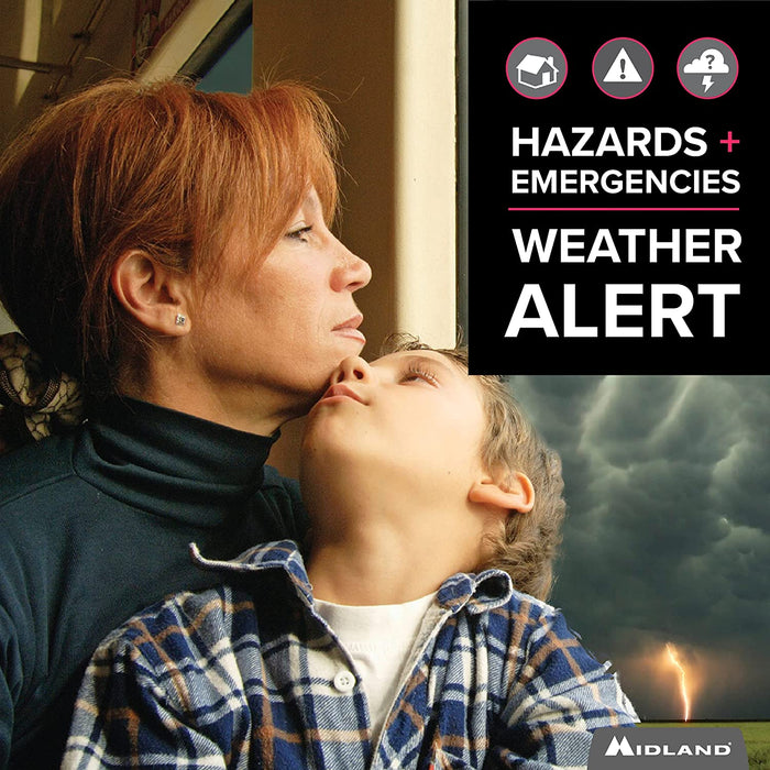 Weather Scientific Midland WR120 NOAA Weather Alert Radio Midland
