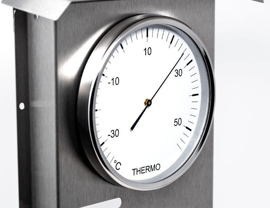 Weather Scientific Fischer 823-01 | Outdoor Weather Station thermometer detail