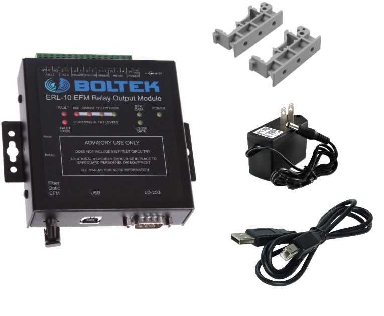 Weather Scientific Boltek ERL10-KIT2 Dual Sensor Lightning Alarm Package Boltek