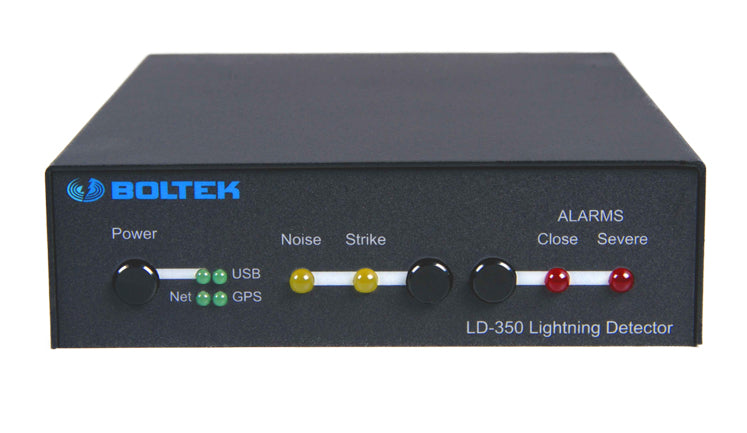 Weather Scientific Boltek LD-350 Lightning Detector front profile