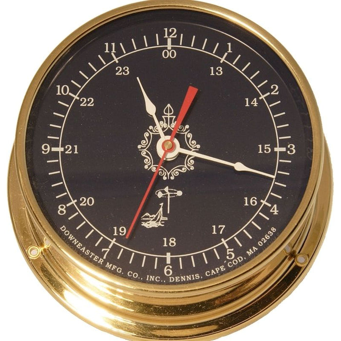 Weather Scientific Downeaster Clock, Blue, 3090B Downeaster