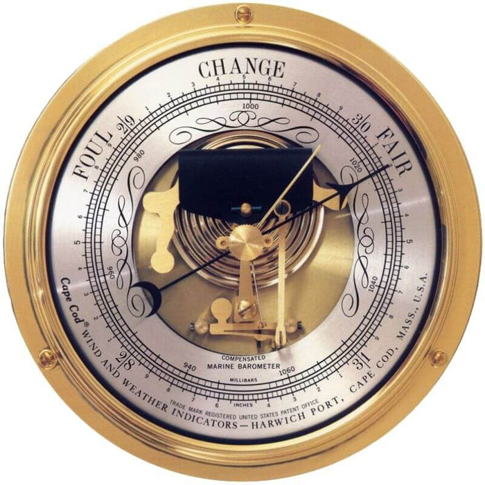 Weather Scientific Cape Cod Wind & Weather Marine Barometer, CCMB Cape Cod Instruments