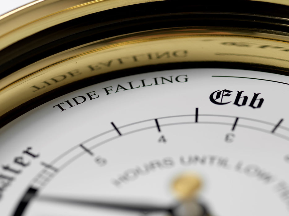 Weather Scientific Tabic Clocks Handmade Solid Brass Tide Clock B-TDE-WHT Tabic Clocks