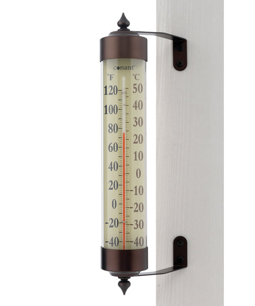 Weather Scientific Conant Collections Décor Grande View 12" Thermometer (Bronze Patina) Conant Collections