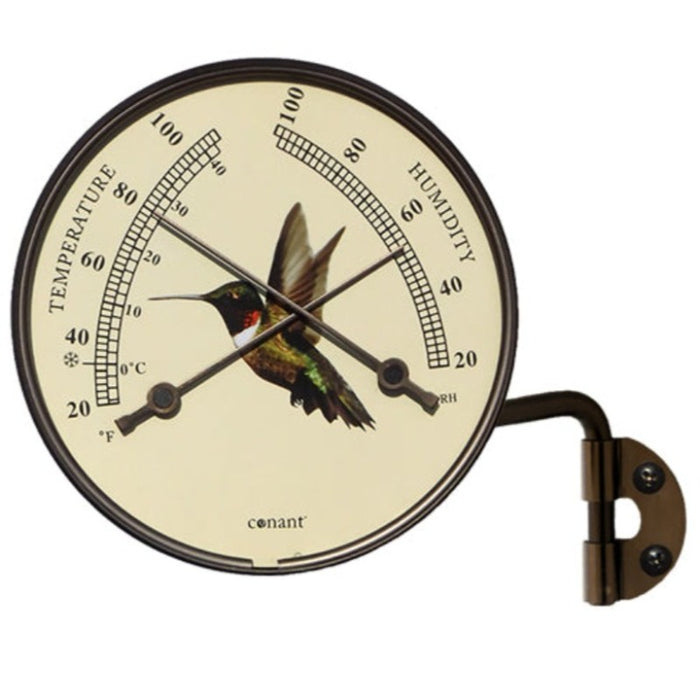 Weather Scientific Conant Collections Décor Hummingbird Comfortmeter (Bronze Patina) Conant Collections