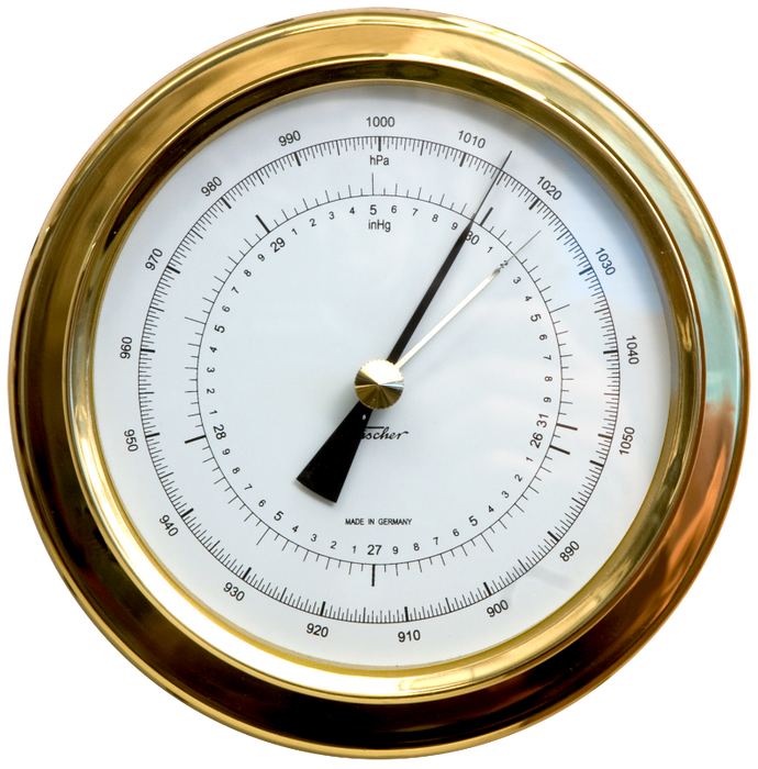 Weather Scientific Fischer USA Series Precision Aneroid Barometer Fischer