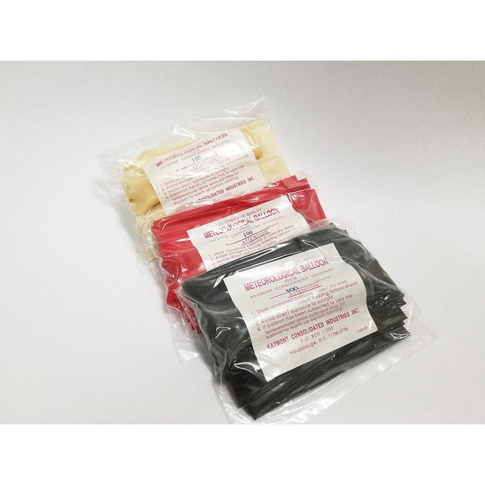 Weather Scientific Kaymont HAB-100 Weather Balloons colors and profile