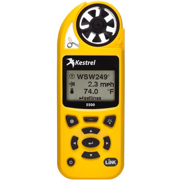 Weather Scientific Kestrel Storm Chaser Kit with Kestrel 5500 Weather Meter, Vane Mount, Mini Tripod, Two D3 DROPs Kestrel