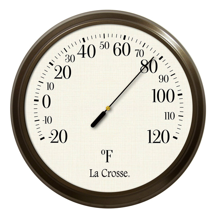 Weather Scientific LaCrosse Technology 104-108 8 inch Dial Thermometer LaCrosse Technology