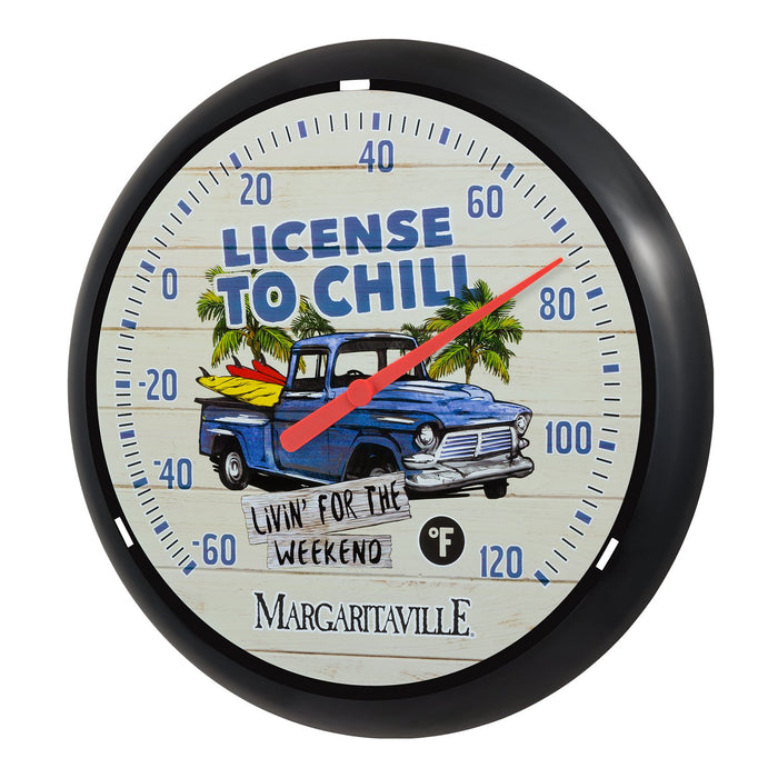 Weather Scientific LaCrosse Technology 104-134B 13.25" Round Margaritaville Thermometer LaCrosse Technology
