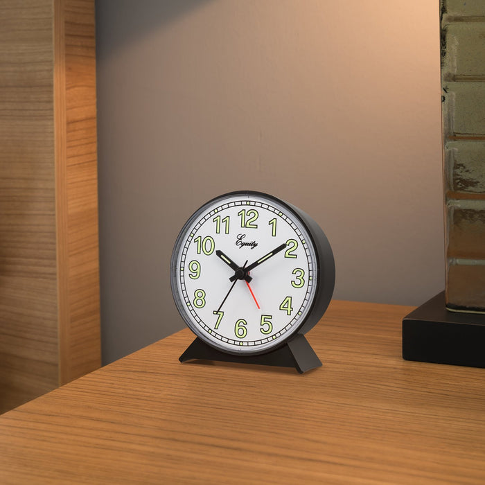 Weather Scientific LaCrosse Technology 14077 Easy-to-Read Analog Alarm Clock LaCrosse Technology