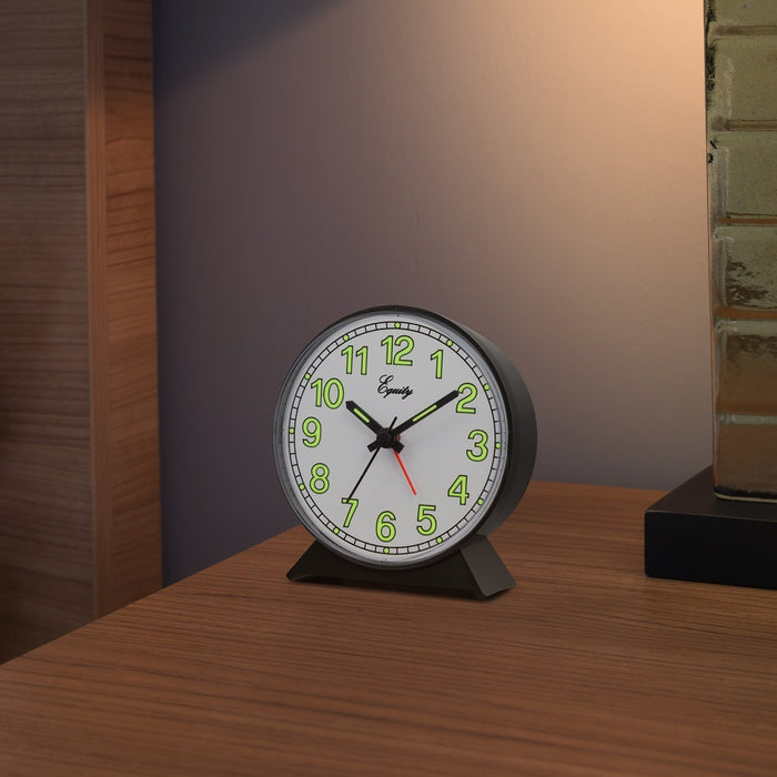 Weather Scientific LaCrosse Technology 14077 Easy-to-Read Analog Alarm Clock LaCrosse Technology