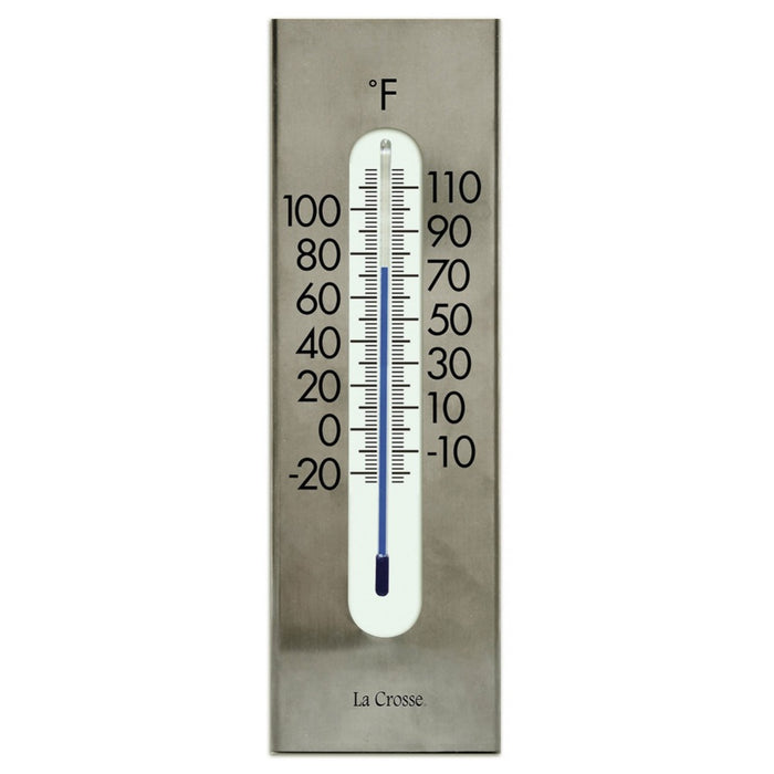 Weather Scientific LaCrosse Technology 204-1523 9 inch Stainless Steel Thermometer LaCrosse Technology