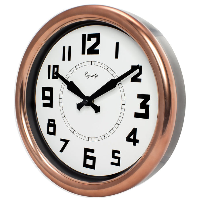 Weather Scientific LaCrosse Technology 20821 12 inch Copper Wall Clock LaCrosse Technology