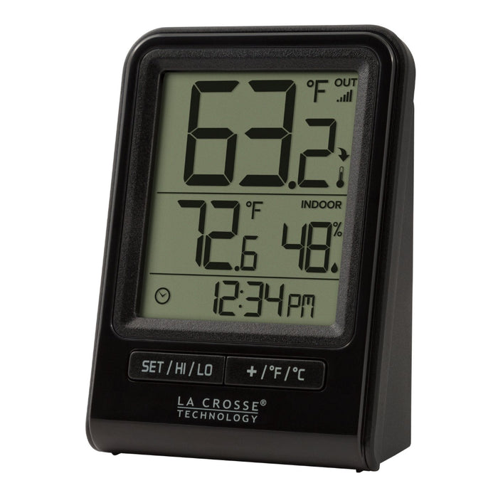 Weather Scientific LaCrosse Technology 308-1409BTV3 Wireless Thermometer side view
