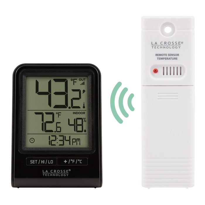 Weather Scientific LaCrosse Technology 308-1409BTV3 Wireless Thermometer display with outdoor sensor