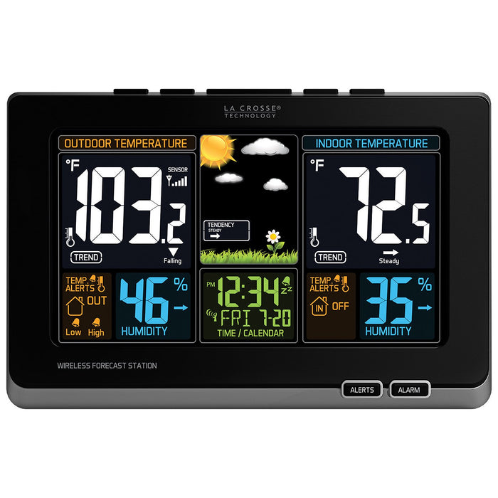 Weather Scientific LaCrosse Technology 308-1414BV2 Wireless Color Weather Station LaCrosse Technology