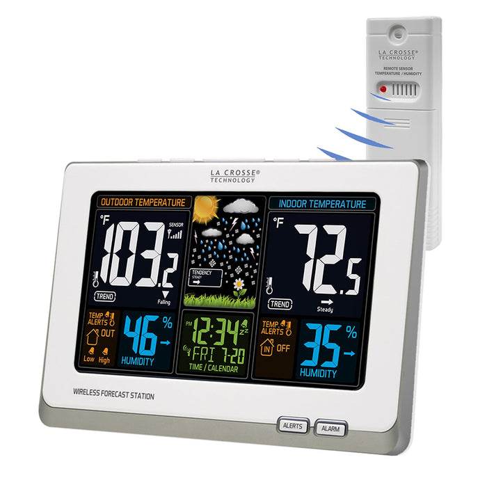 Weather Scientific LaCrosse Technology 308-1414WV2 Wireless Color Weather Station LaCrosse Technology