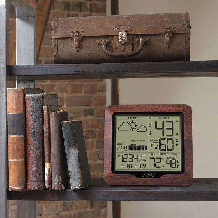 Weather Scientific LaCrosse Technology 308-1417BLV2 Weather Station with Forecast and Atomic Time LaCrosse Technology
