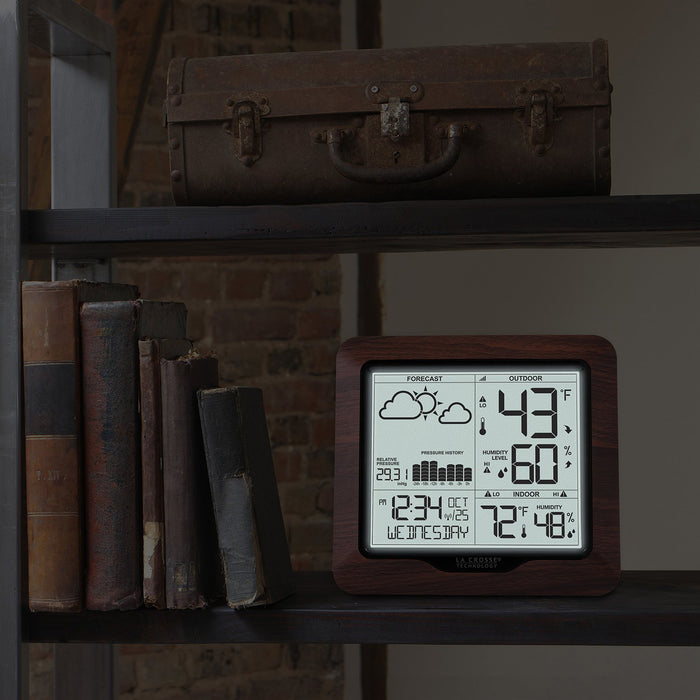 Weather Scientific LaCrosse Technology 308-1417BLV2 Weather Station with Forecast and Atomic Time LaCrosse Technology