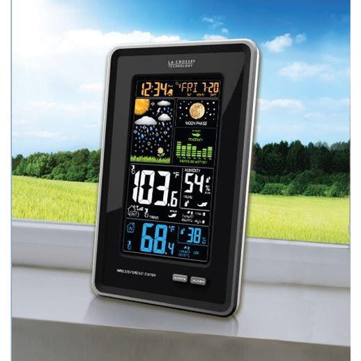 Weather Scientific LaCrosse Technology 308-1425BV2 Wireless Color Forecast Station LaCrosse Technology