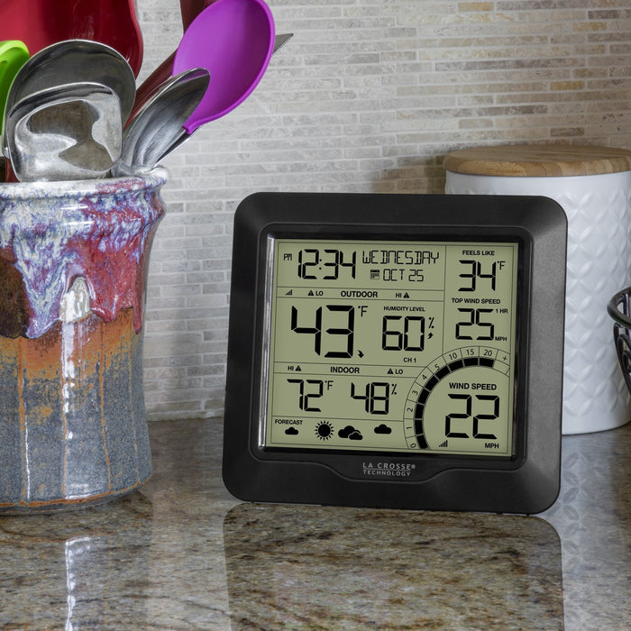 Weather Scientific LaCrosse Technology 327-1417BW Wind Speed Weather Station LaCrosse Technology