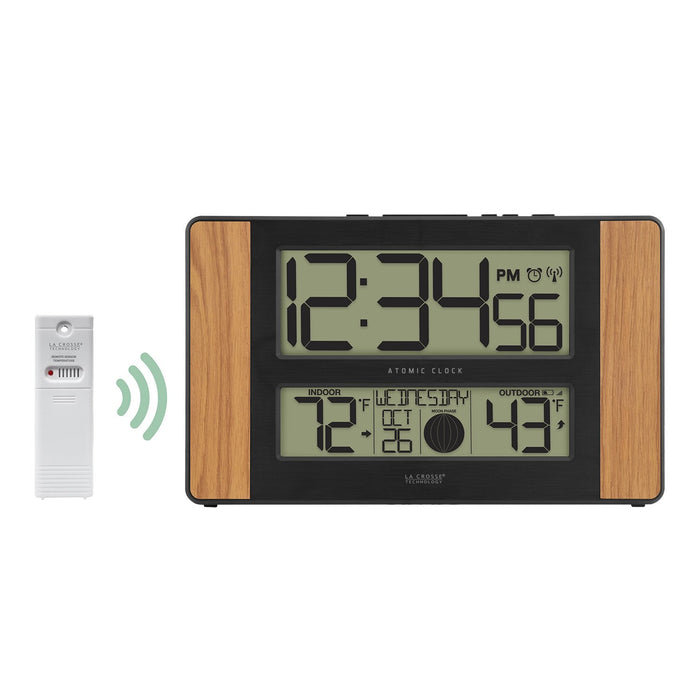 Weather Scientific LaCrosse Technology 513-1417V5 Atomic Digital Wall Clock LaCrosse Technology