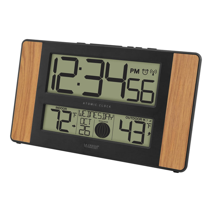Weather Scientific LaCrosse Technology 513-1417V5 Atomic Digital Wall Clock LaCrosse Technology