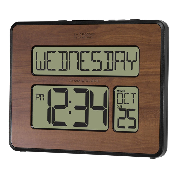 Weather Scientific LaCrosse Technology 513-1419-WAV4 Atomic Digital Wall Clock LaCrosse Technology
