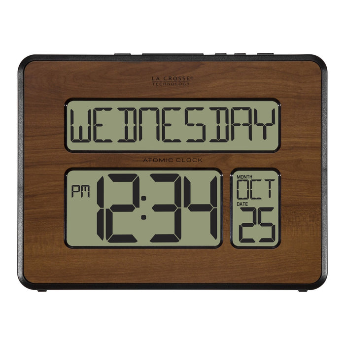 Weather Scientific LaCrosse Technology 513-1419-WAV4 Atomic Digital Wall Clock LaCrosse Technology