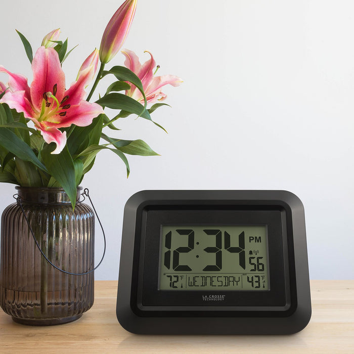 Weather Scientific LaCrosse Technology 513-1918B Digital Wall Clock LaCrosse Technology